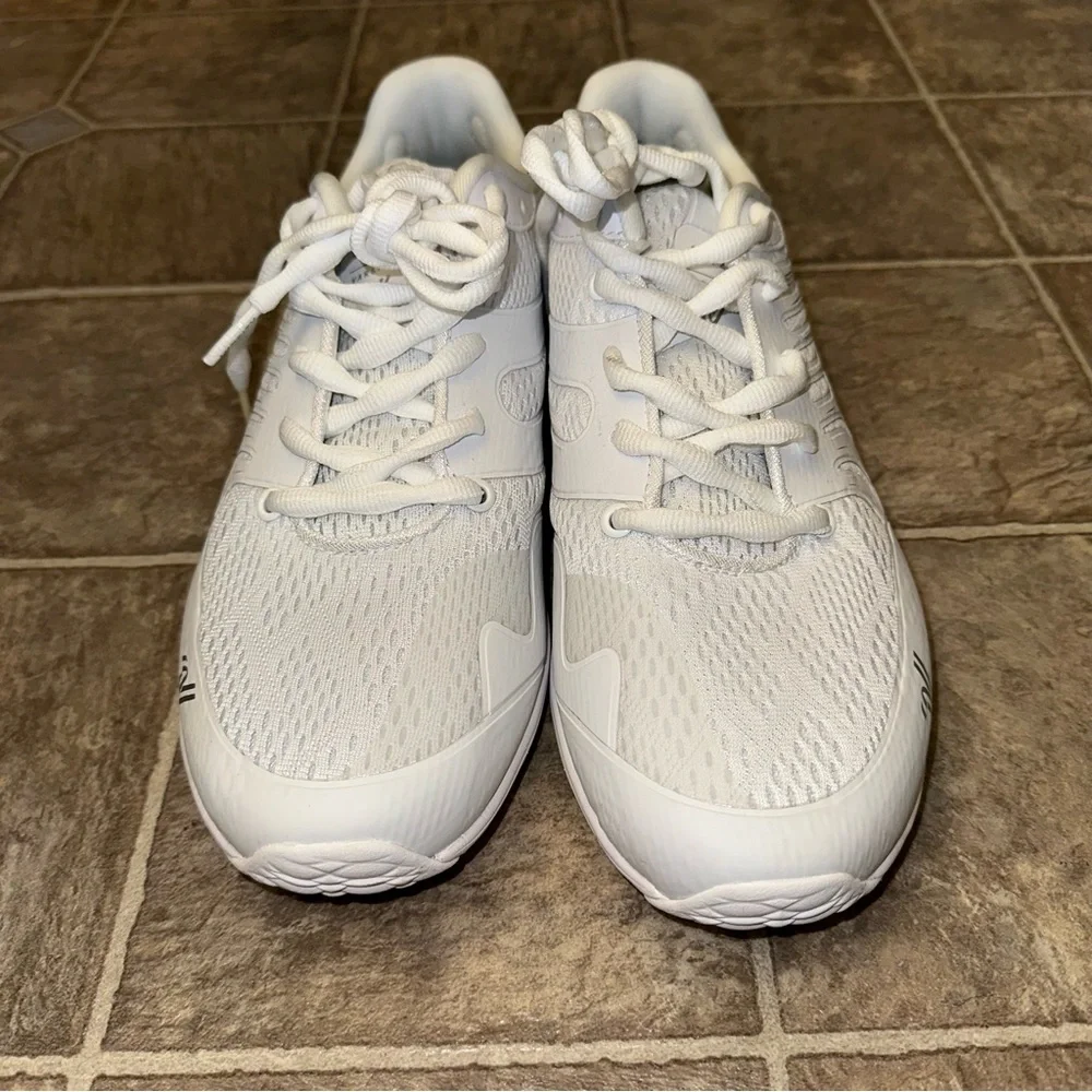 Varsity Rise 2 White Cheer Shoes Lightweight, RallyFlex Breathable Mesh, Gym - Picture 3 of 9